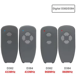 For 868 MHz / 433MHz Remote Control Garage Door Only Clone Digital D302 D304 D313 433 D323 D382 D384 131 Command 211 212 214 221