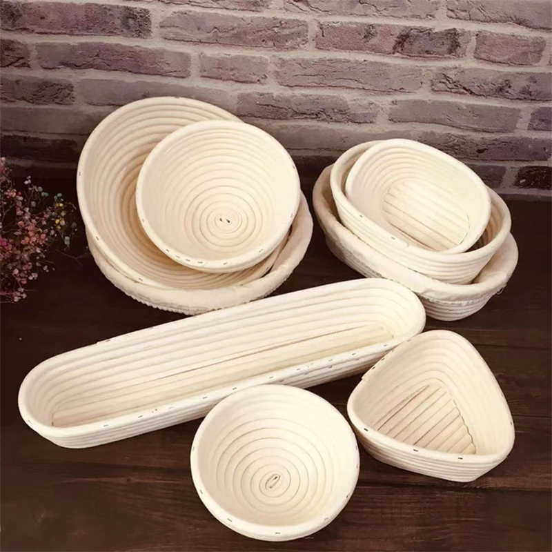 Rattan Bread Fermentation Basket Tools For Kitchen Gadgets Kichen Itemes Reposteria Pastry and Pastry Accessories Kitchens Items