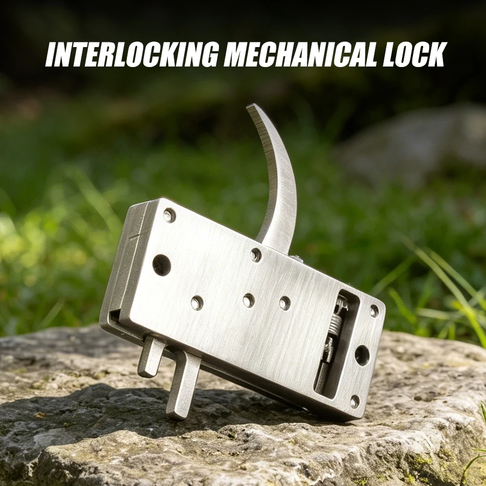 60 Lbs Stainless Steel Bow and Arrow Release Device Metal Trigger Component Replacement Device Outdoor Shooting Replacement Tool