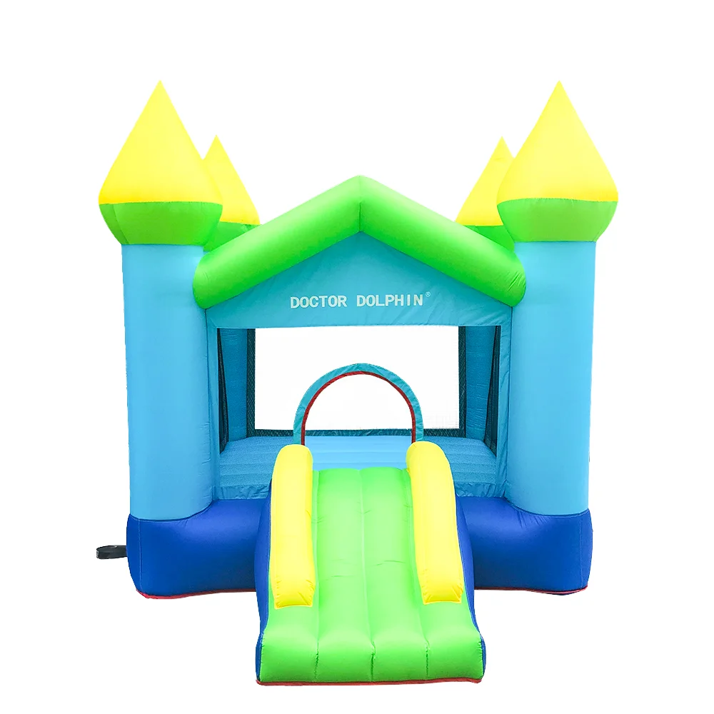 

Doctor Dolphin Kids Best Sale Design Inflatable Bouncer Castle Slide Simple and Beautiful Playground House
