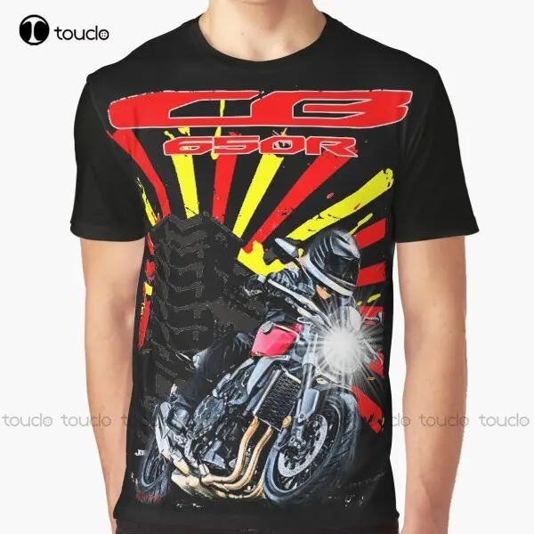 

Cb650 R Café Racer Moto, Motorcycles Graphic T-Shirt Custom Aldult Teen Unisex Digital Printing Tee Shirts Custom Gift Xs-5Xl