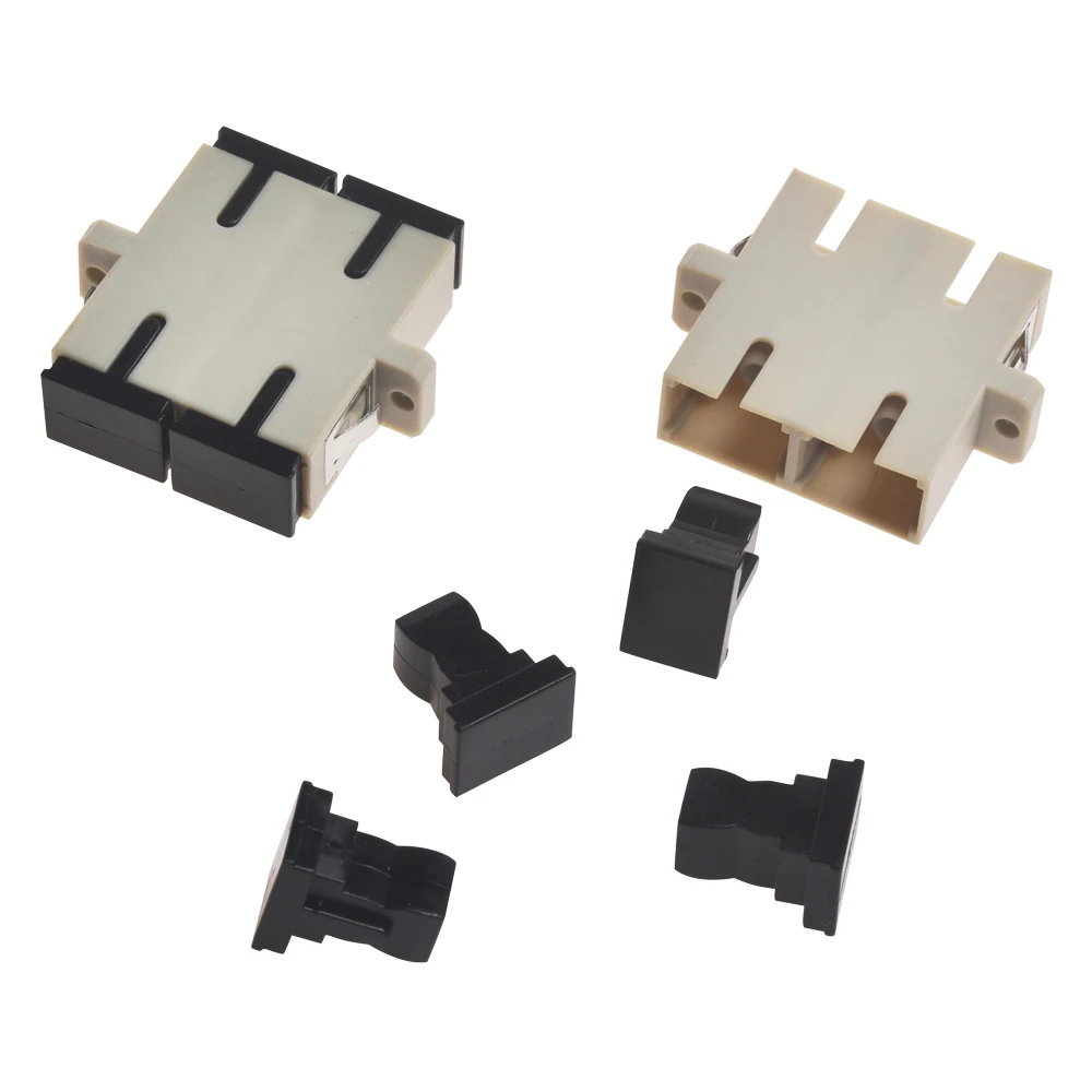 Fabriek Export Prijs Lenew Hot Koop Multimode Duplex Adapter Fibra Optik SC UPC APC DM DX FTTH Glasvezel Adapter