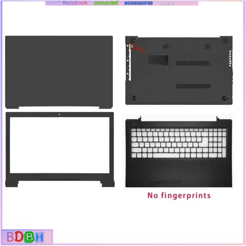 Brand new LCD screen back cover for Yangtian V310-15ISK V310-15IKB laptop, front frame hinge palm rest bottom shell ABCD cover