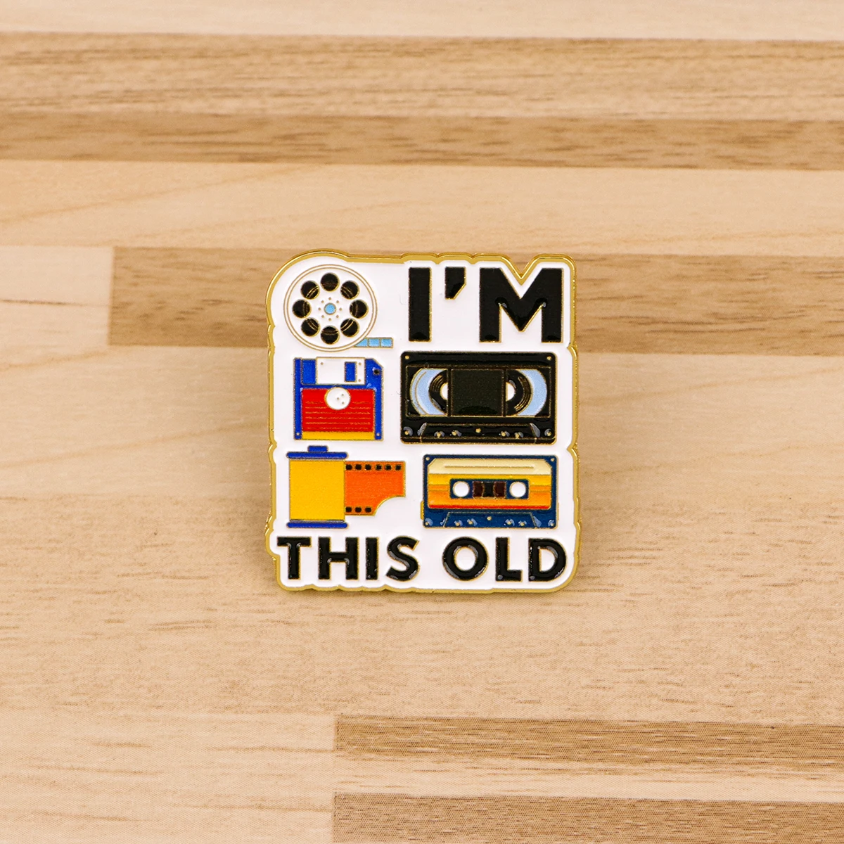 Quotes Vintage Enamel Pin Vampire Brooch For Coat Women's Brooches Fashion Lapel Badges Jewelry Gift for Friends