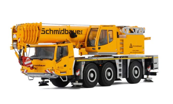 Collectible Toy Model WSI 1:50 Scale TADANO ATF 60G-3 Mobile Crane Engineering Machinery Diecast Toy Model,Schmidbauer 51-2054