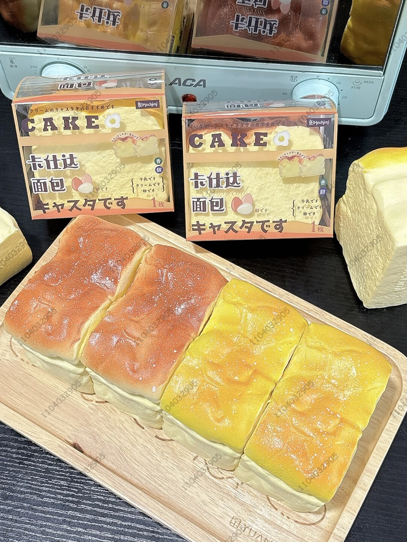 كعكة خبز الكسترد اسفنجي بطيئة الارتفاع رطبة موس الخبز مقلد الغذاء انتعاش بطيء لعبة الضغط الإجهاد الإصدار لعبة الاسترخاء اليد