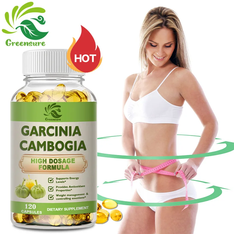 Garcinia Cambogia Capsules For Break Down Glucose - Prevent Fat Synthesis - Improve Liver Detoxification - Enhance Metabolism