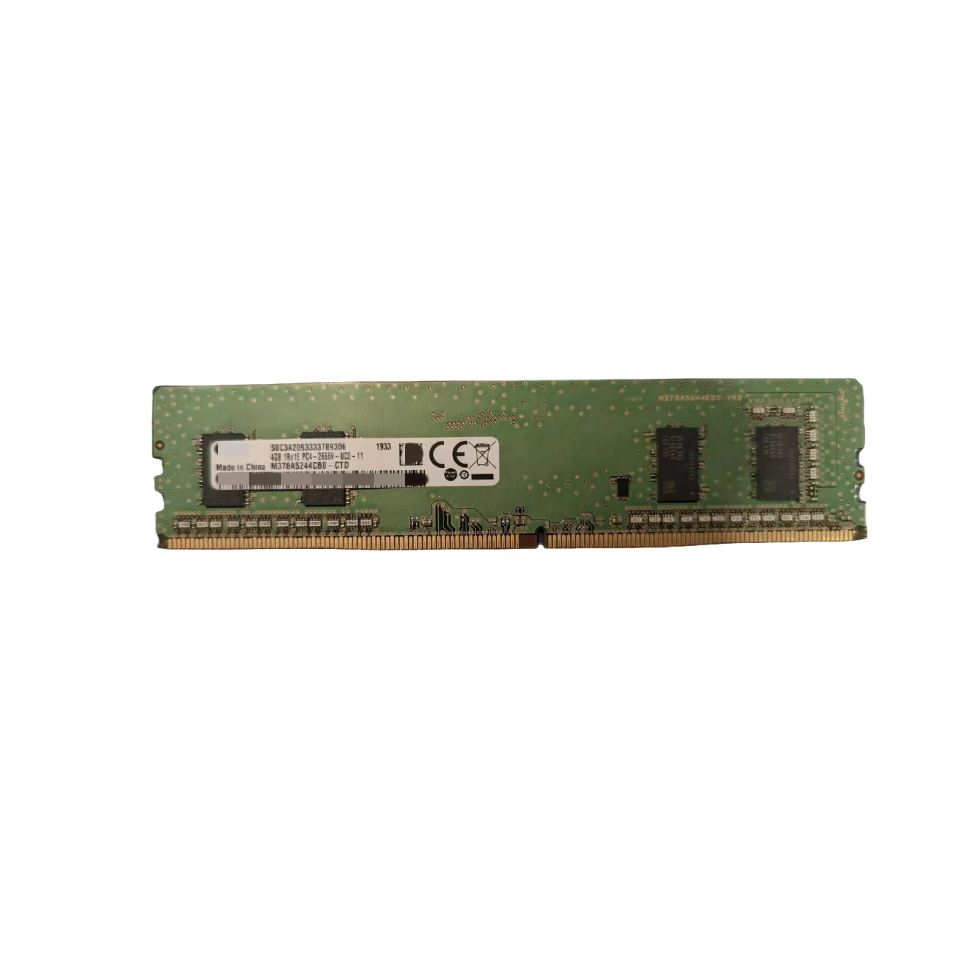 

M378A5244CB0-CTD 4G 1RX16 PC4-2666V-U DDR4