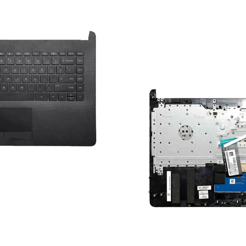 Nuevo teclado estadounidense para HP Pavilion 14-BS 14-BR 240 G6 246 245 G6 TPN-Q186, cubierta superior con reposamanos para portátil, carcasa de repuesto con teclado