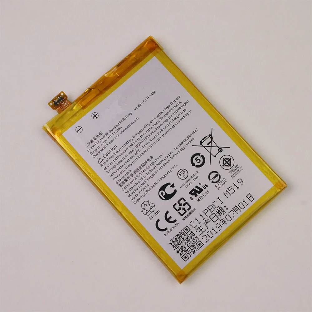 New Data C11P1424 Phone Battery 3000mAh for Asus ZenFone 2 ZE551ML ZE550ML Z00AD Z00ADB Z00A Z008D Phone Battery