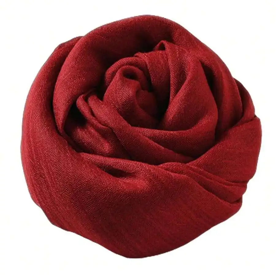 Womens Fashion Long Scarf Linen-Cotton Pure Color Large Soft Scarves Shawl Beautiful Shawl Wrap For Beach 200 X130 CM,Khaki