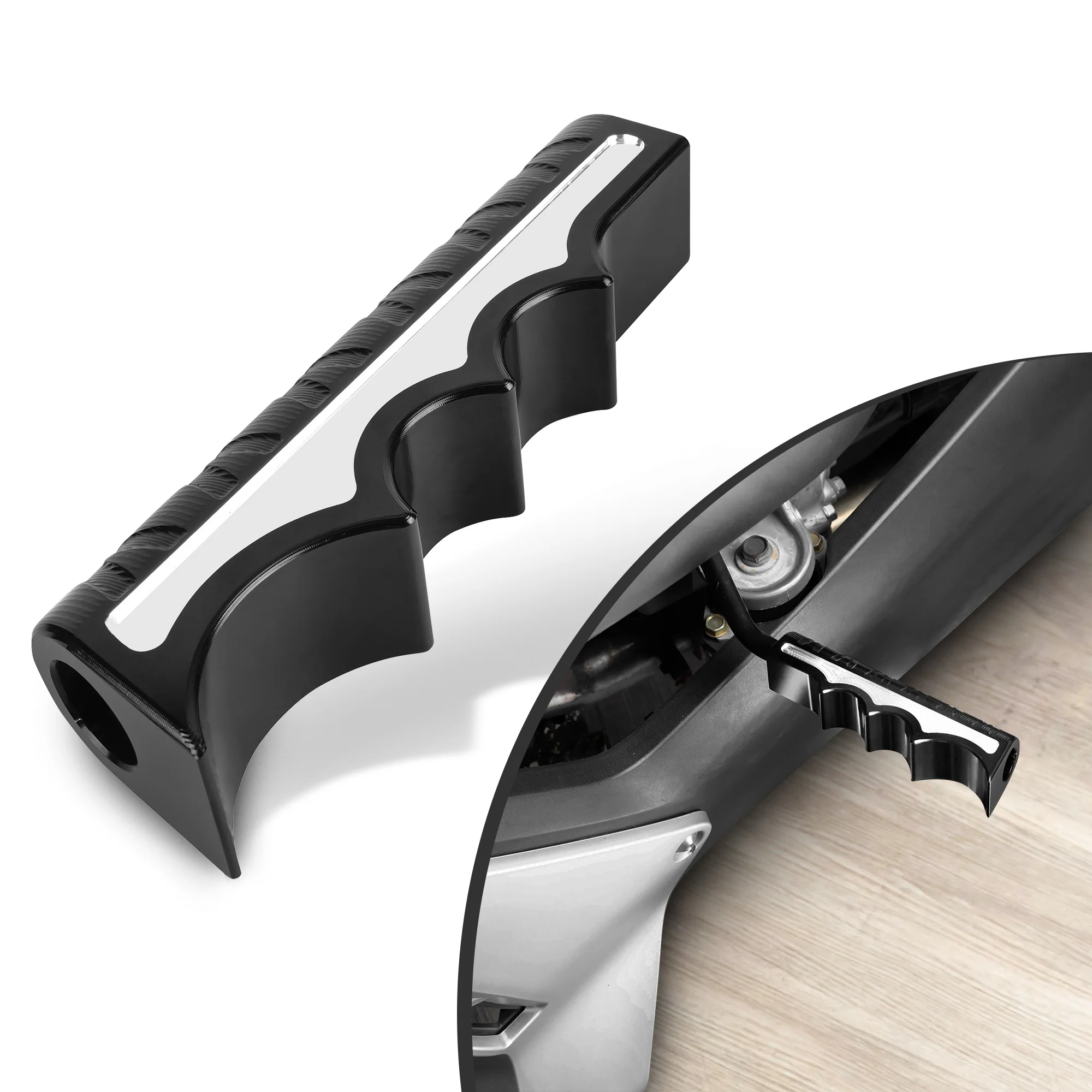 

Shift Black Knob Handle Cover Forward Reverse Gear Shift Shifter Lever Extender for Can Am Ryker 600 900 Ace Rally Edition Sport