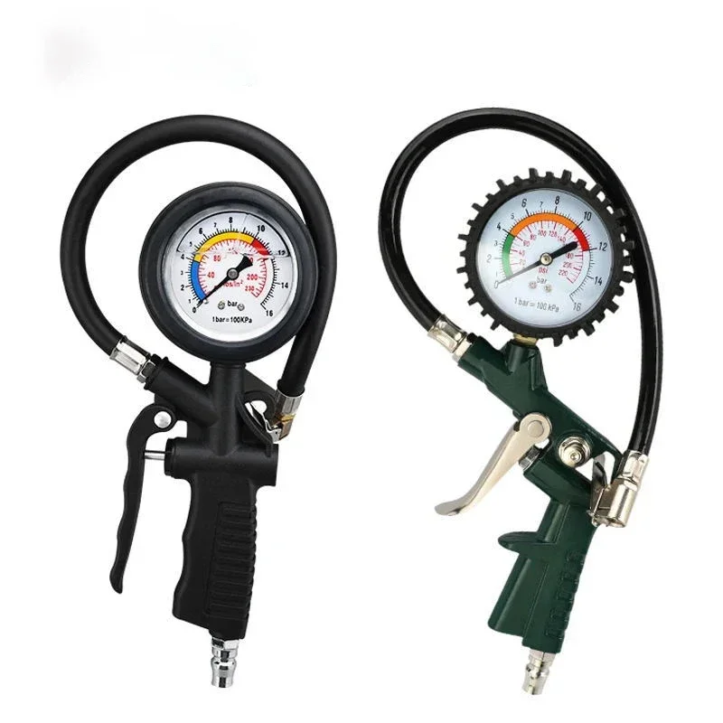 

Tire Pressure Gauge For Car Motorcycle SUV Inflator Pumps Tire Repair Tools Pressure Gun Type For Air Compressor Durable