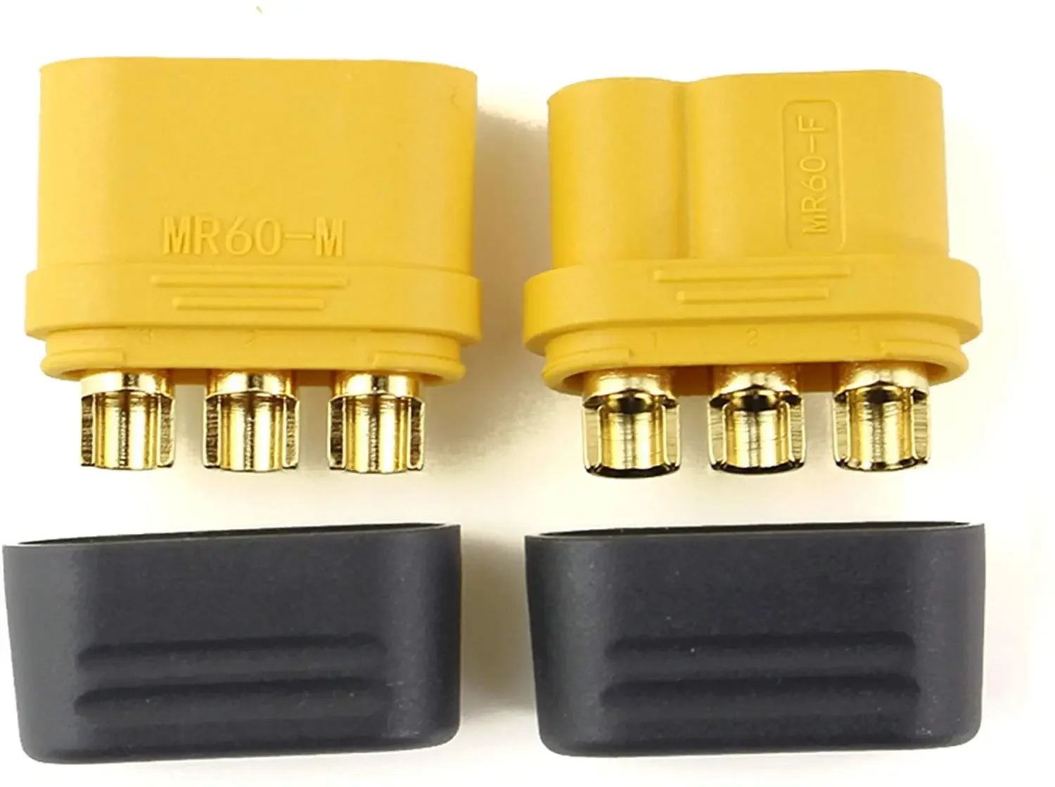 5Pair Amass MR60 Connector Plug Female Male Connector 3.5 Bullet Connector for RC Model  Motor ESC Connection