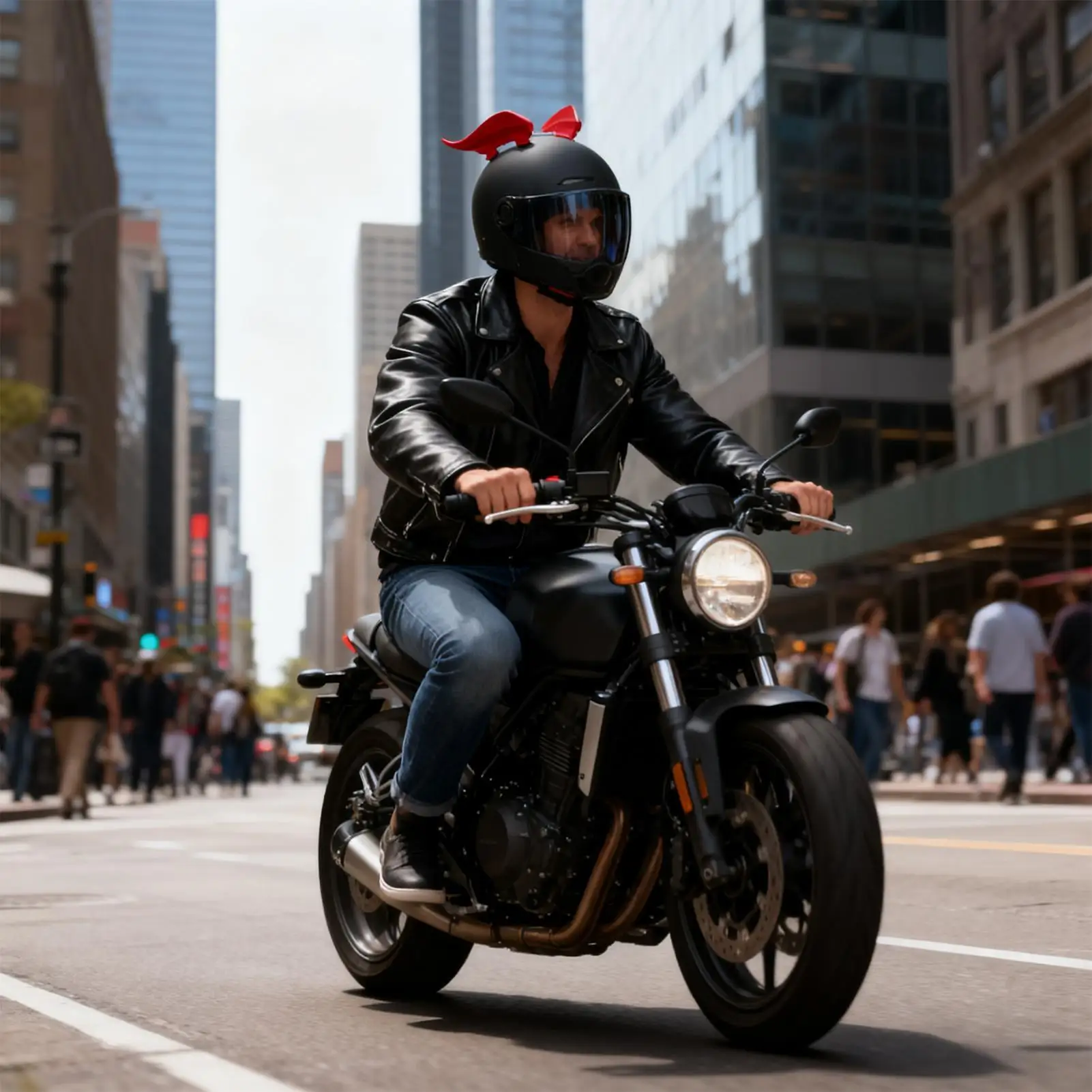 

Motorcycle Helmet Decorations 2 Pieces Motorbike Decorations Motorcycle Helmet Ears For Skiing Scooter Outdoor Riding Road