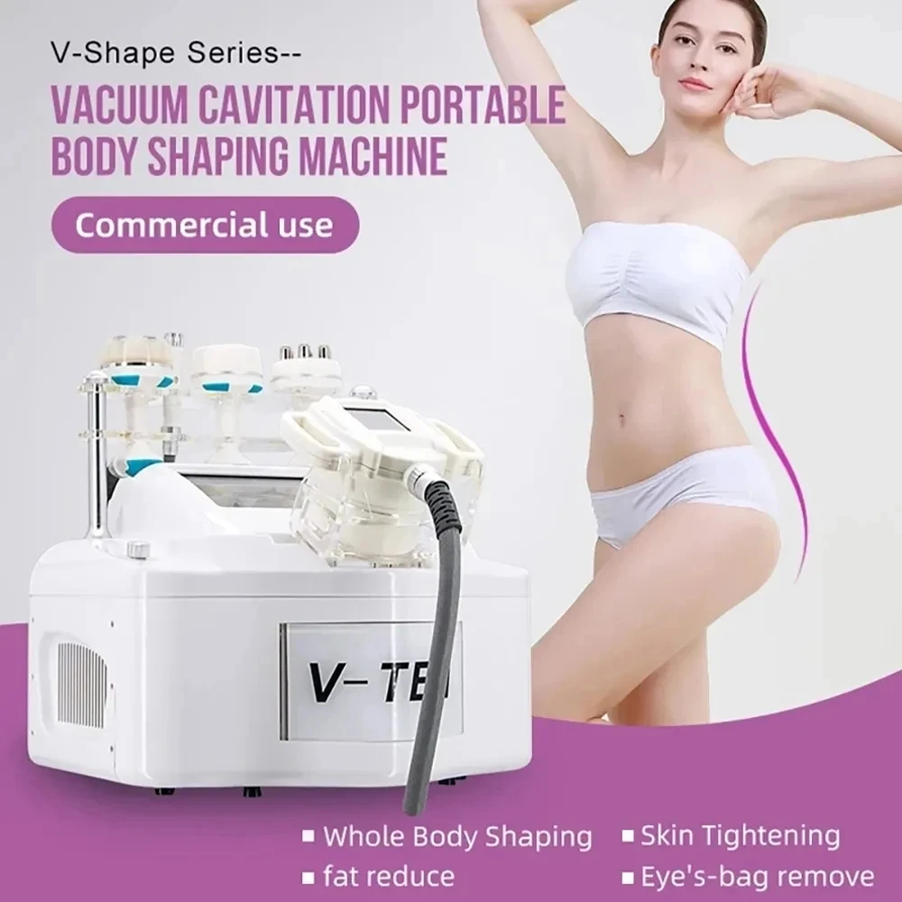 

Vela Body Shape Slimming Machine v10 Cavitation Cellulite Fat Removal 80K Vacuum Cavitation Roller Multifunctional Eye Care