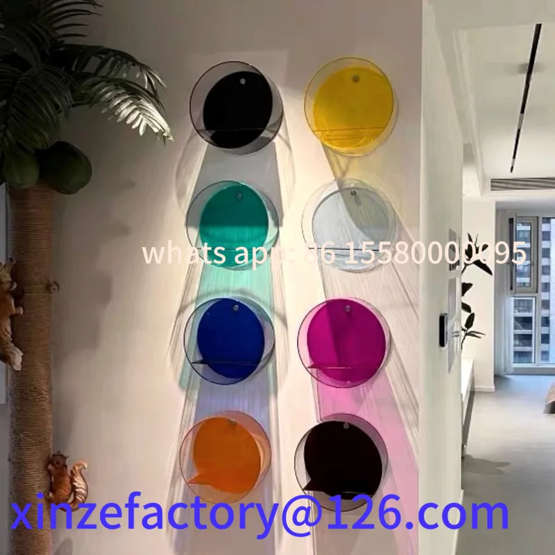 カスタマイズ可能な北欧アクリル壁掛け棚 ブラインドボックス アクションフィギュアディスプレイボックス