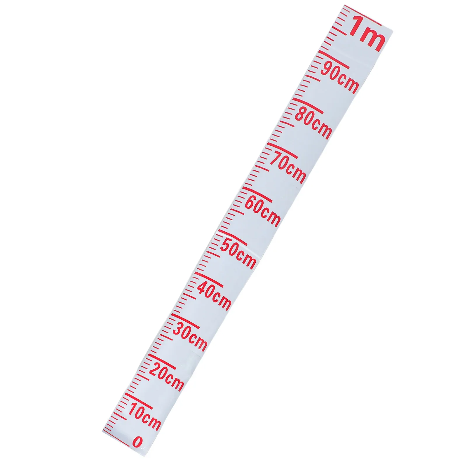 39'' Self Adhesive Water Level Tape Heavy Duty Reflective Gauge Accurate Liquid Level Indicator Pool Well Tank Measuring Scale
