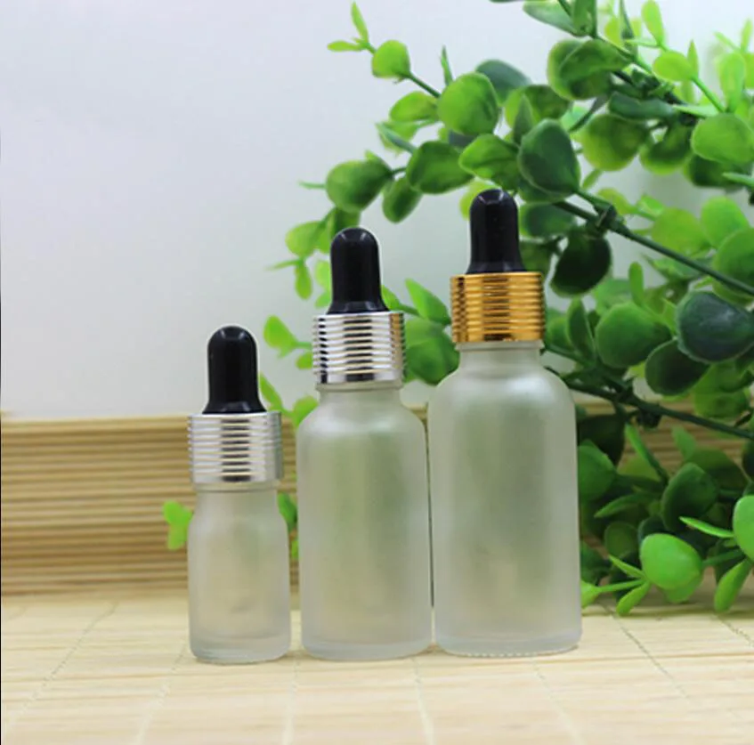 10ml green/blue/brown/clear glass dropper bottle  essential oil serum moisture liquid sample  skin care cosmetic packing