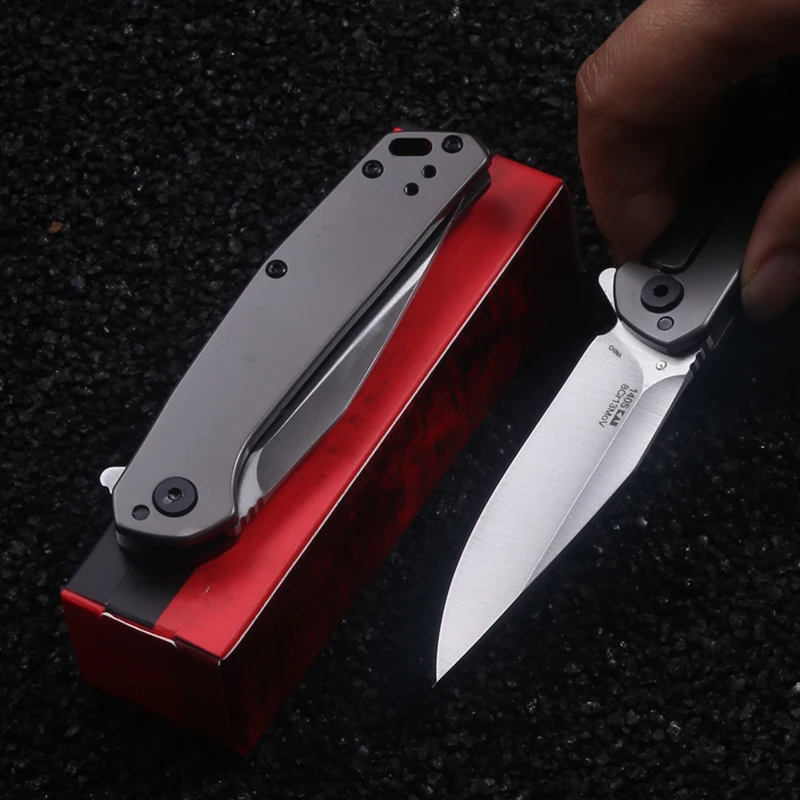 High hardness folding knife, EDC portable pocket knife, outdoor lifesaving knife, outdoor camping knife must choose