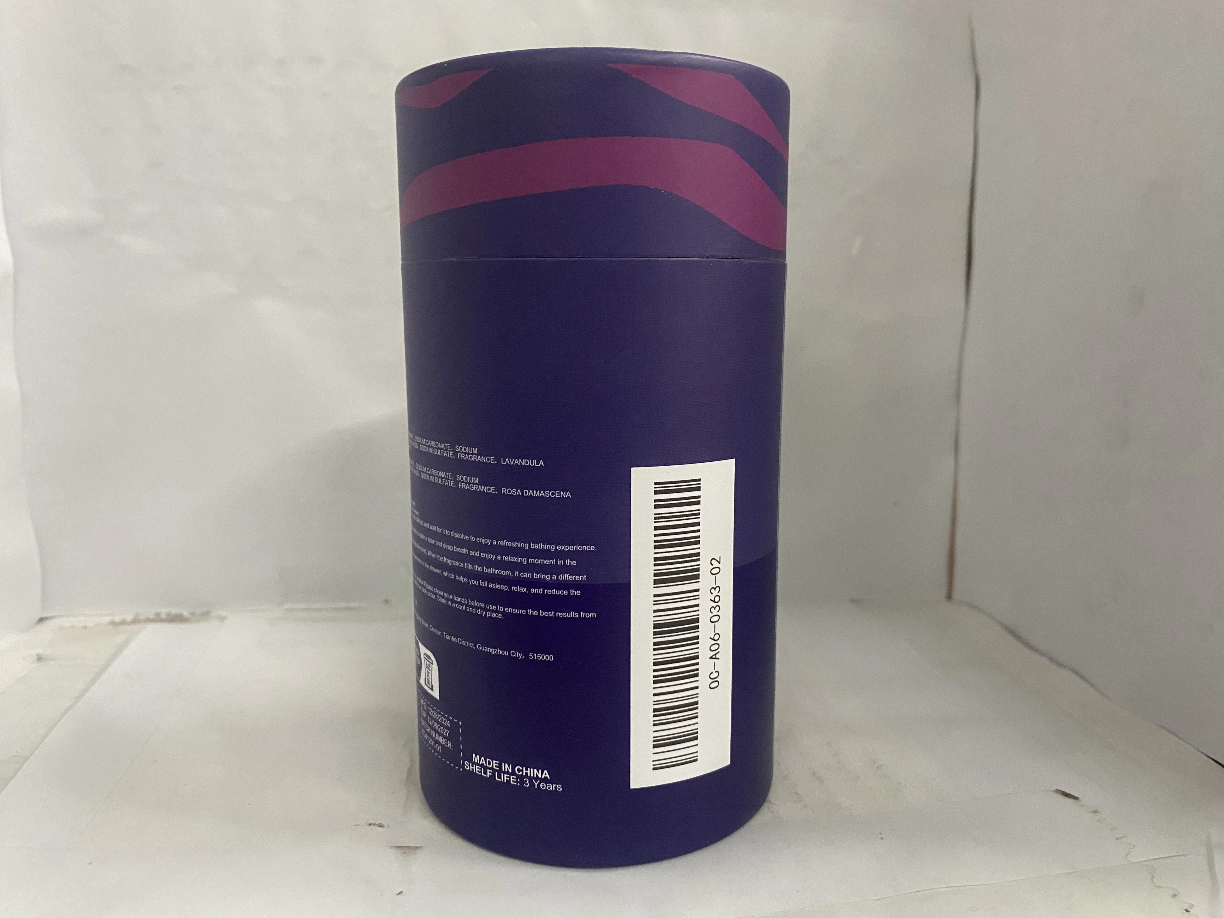 OceAura Lavender & Rose Shower Steamers - Aromatherapy Bath Tablets, Relaxing Shower Bombs, Stress Relief, 240g (30g x 8)