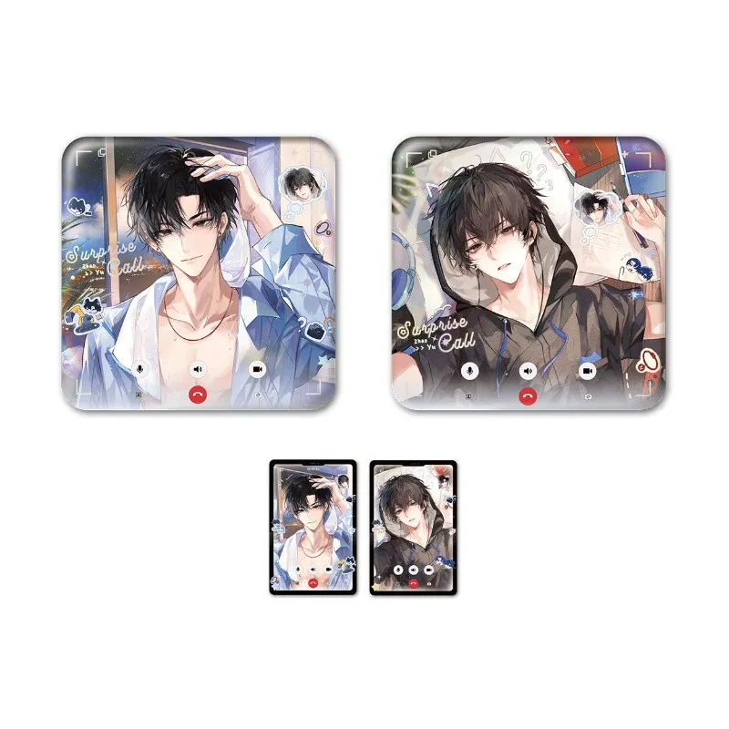 

Wei Zhuang Xue Zha Original Derivative Peripherals Unexpected Call Listen To The Heartbeat Series Badges He Zhao VS Xie Yu BL