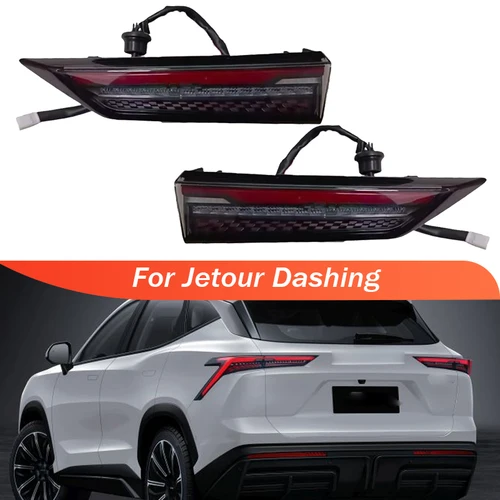 Imagen 1 del producto Luz trasera de parachoques interior para Jetour Dashing, conjunto de luz trasera, luz de freno de advertencia, lámpara de señal, configuración baja