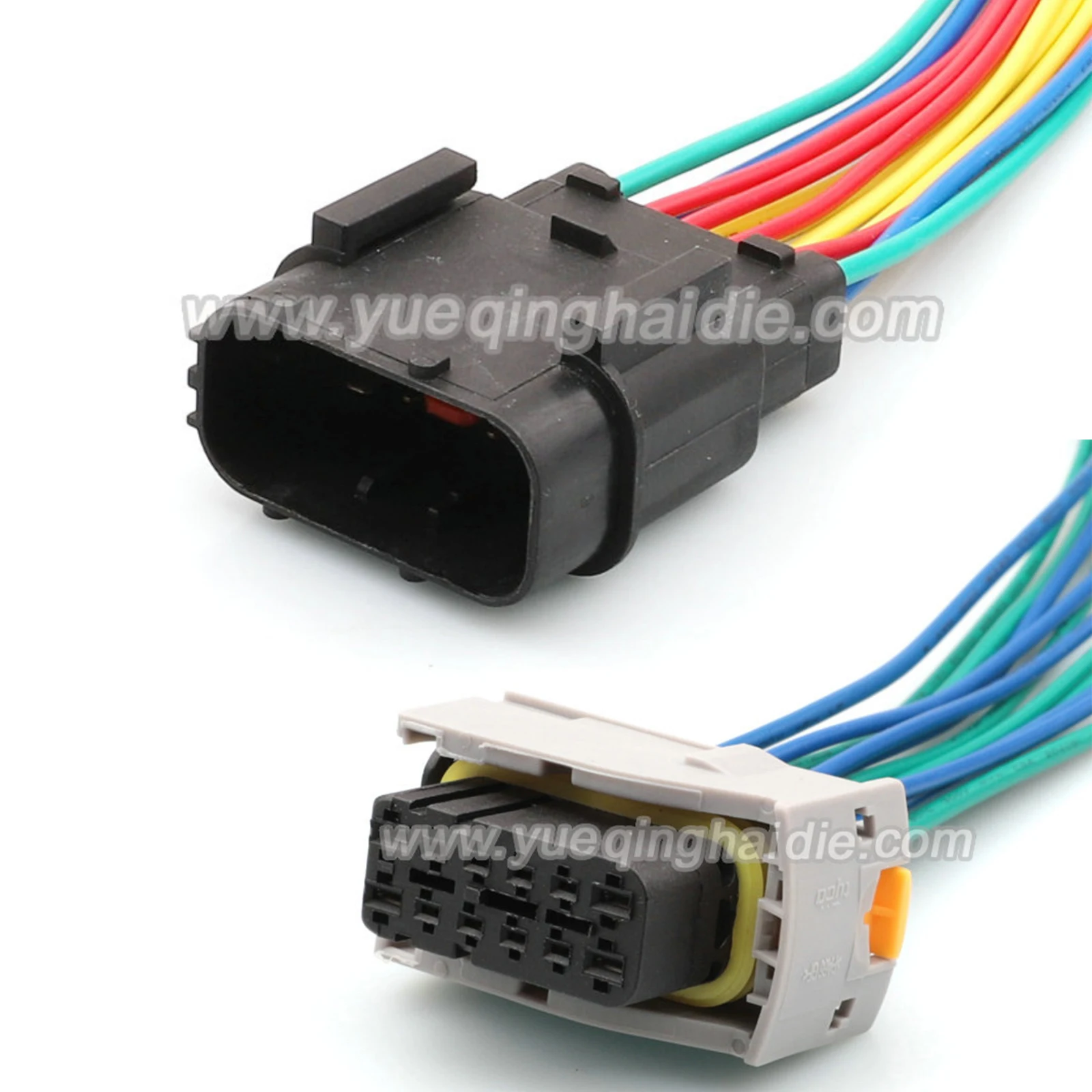 

12-контактный автомобильный водонепроницаемый разъем Tyco, автомобильный жгут проводов, розетка для сверхмощного насоса мочевины 284848-2 284849-1