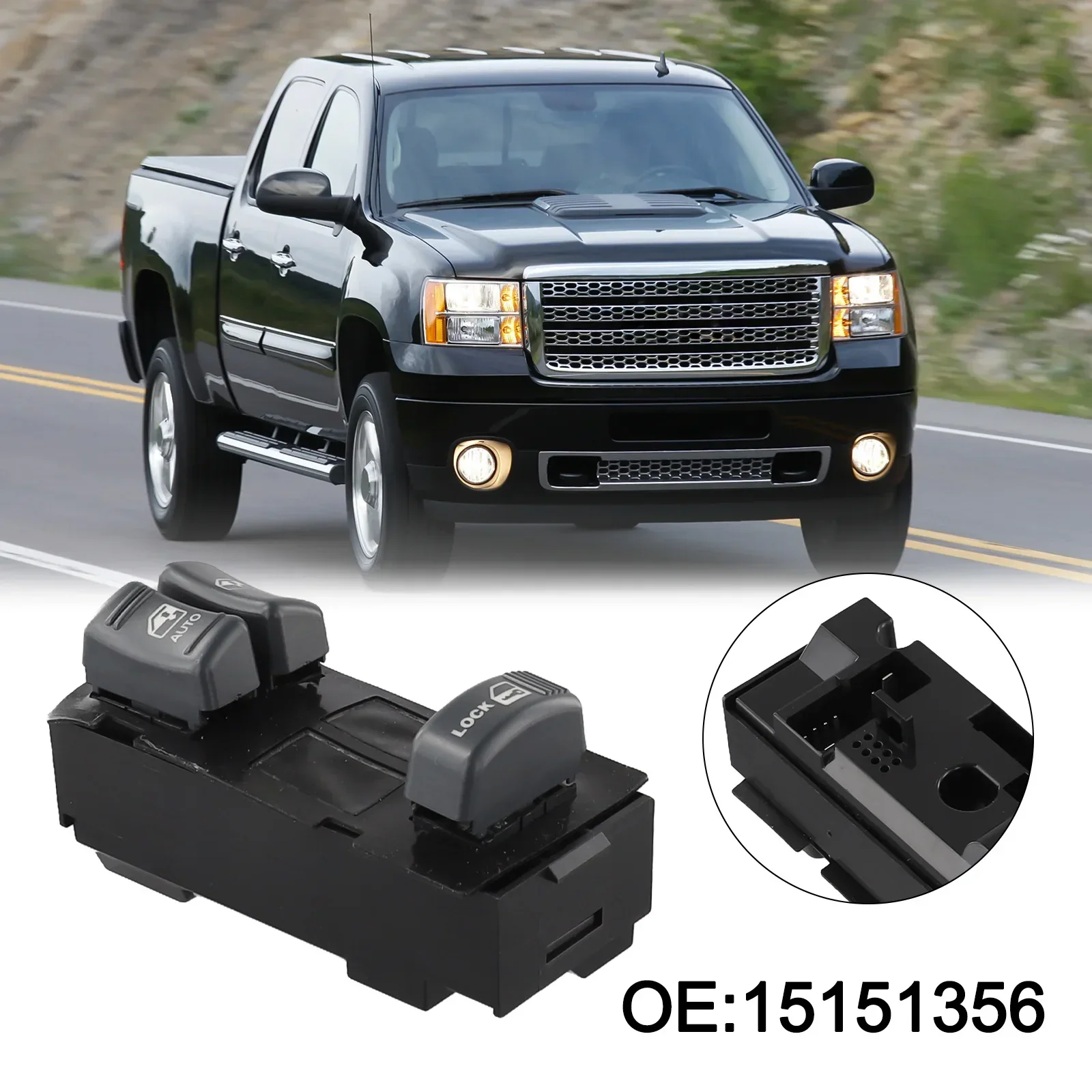 

For GMC Vehicle Master Power Window Switch Direct Replacement Fits a Wide Range of Models from the Years 1995 to 2005