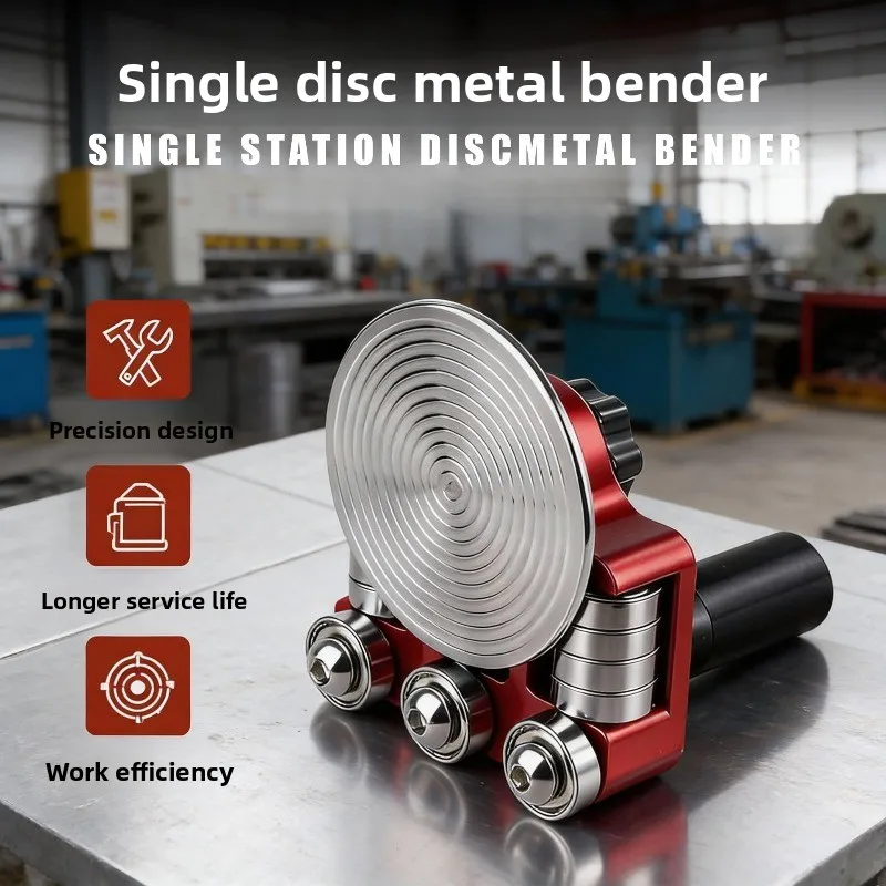 Bending tools, sheet metal single station disc bending machine, metal precision bending multi-functional oblique port