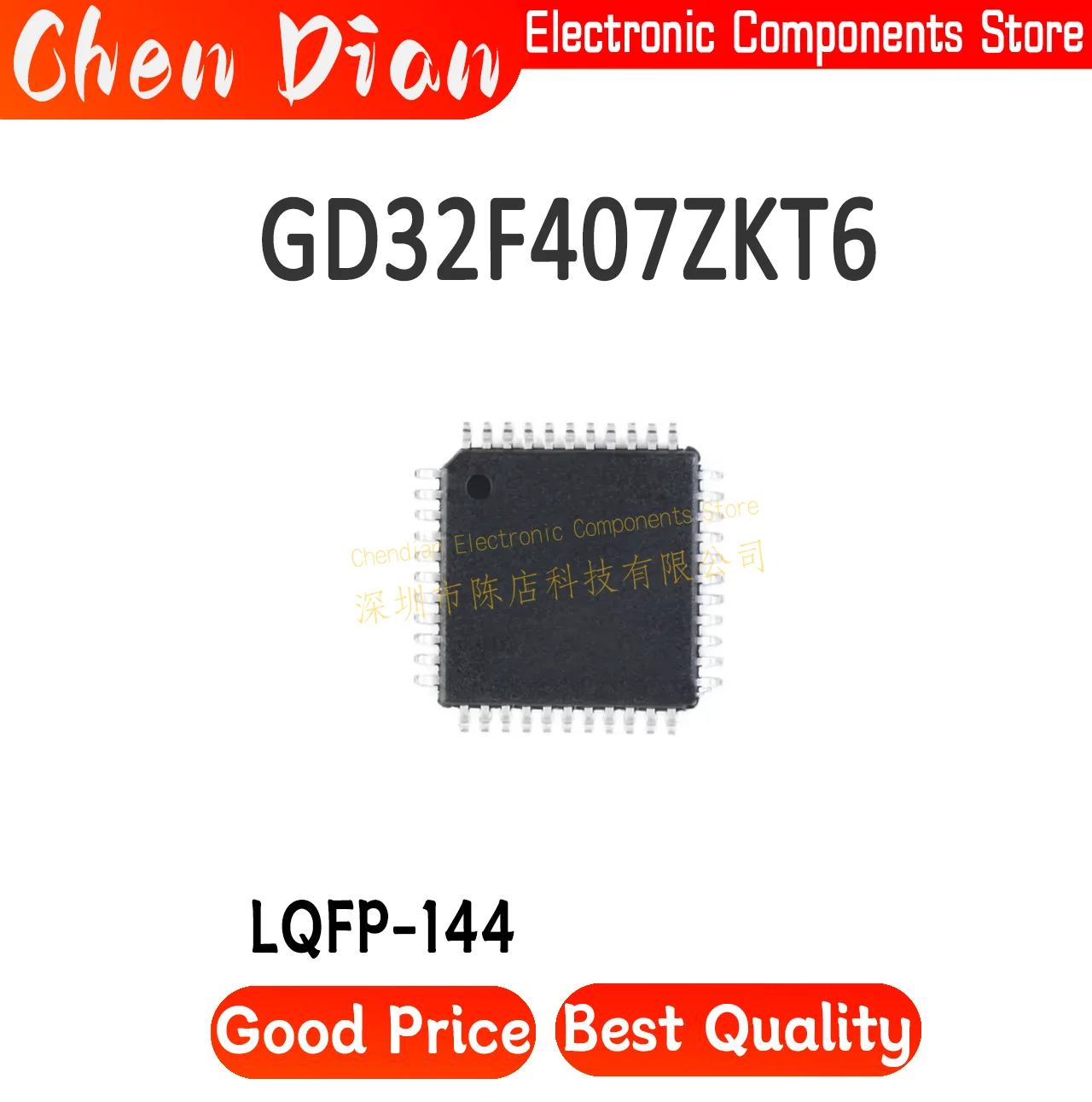 

GD32F407ZKT6 Package LQFP-144 New Original Genuine