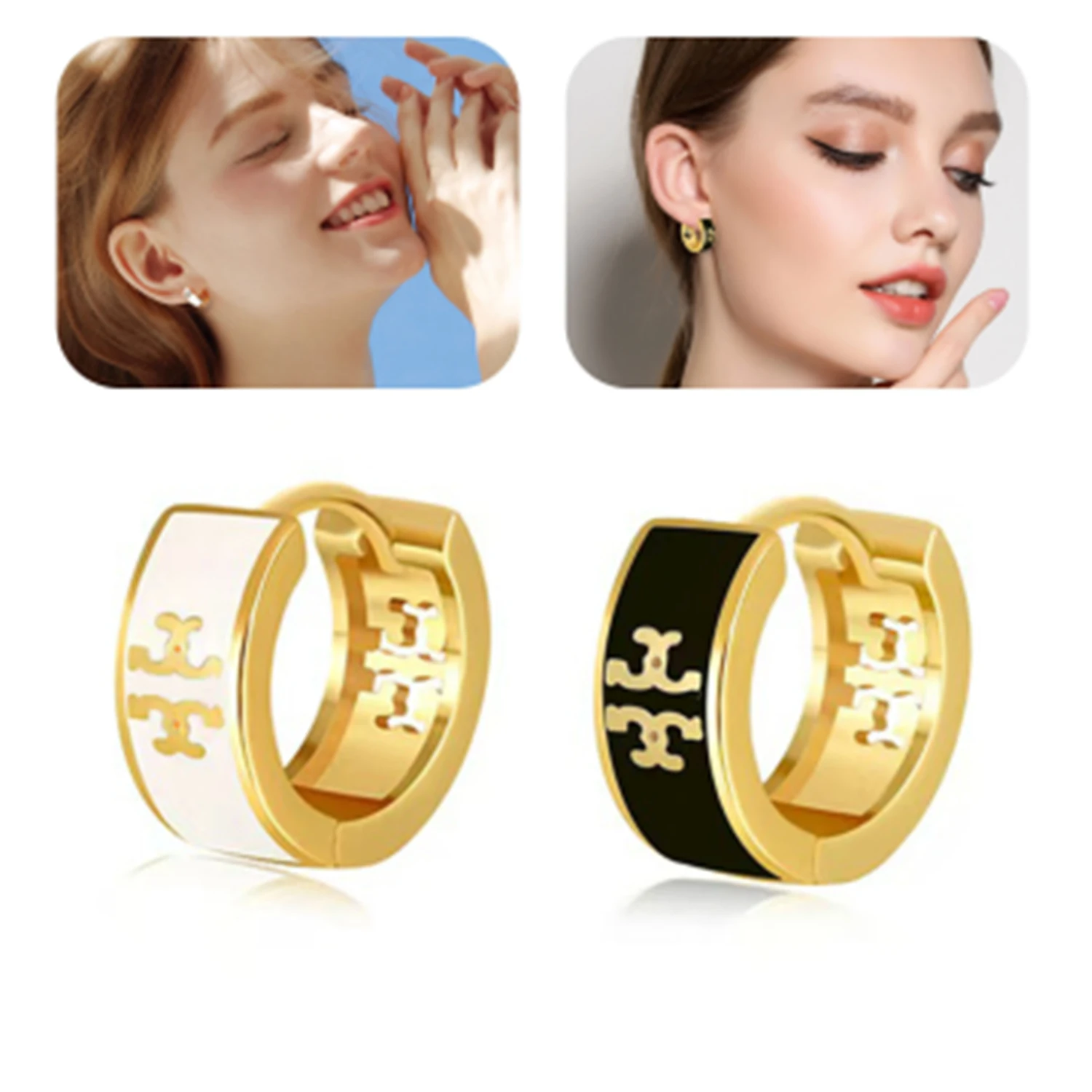 Exquisite Vintage European American Oil Drop Hollow Earrings Fashion Jewelry Accessory Popular Style