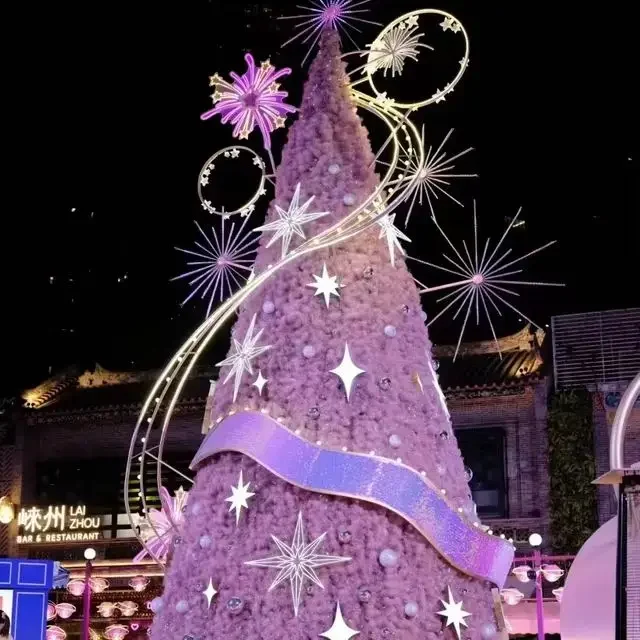 Outdoor Huge Commercial LED Lights Artificial Decorative Giant Christmas Tree for Shopping Mall Decoration