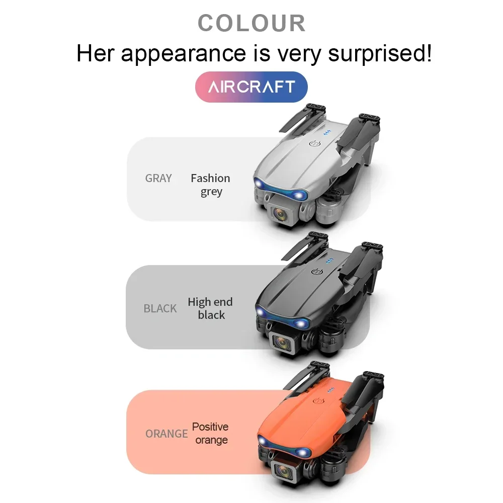 GISAEV E99 K3 Pro HD 4k Drone Dual Camera Foldable Mini WIFI Aerial Photography RC Quadcopter Toys Helicopter Drone Boys Gift image 2