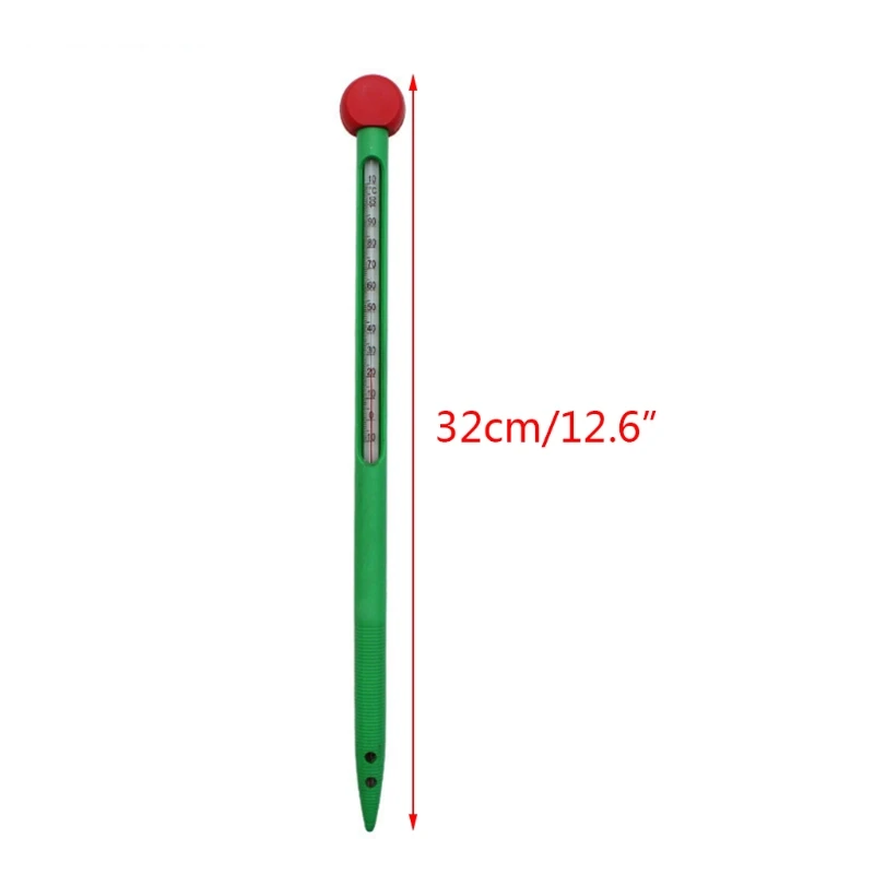 Soil Thermometer Ground Temperature Probe Garden Test Tool Floor Monitor Indoor Outdoor Plants Vegetables Care