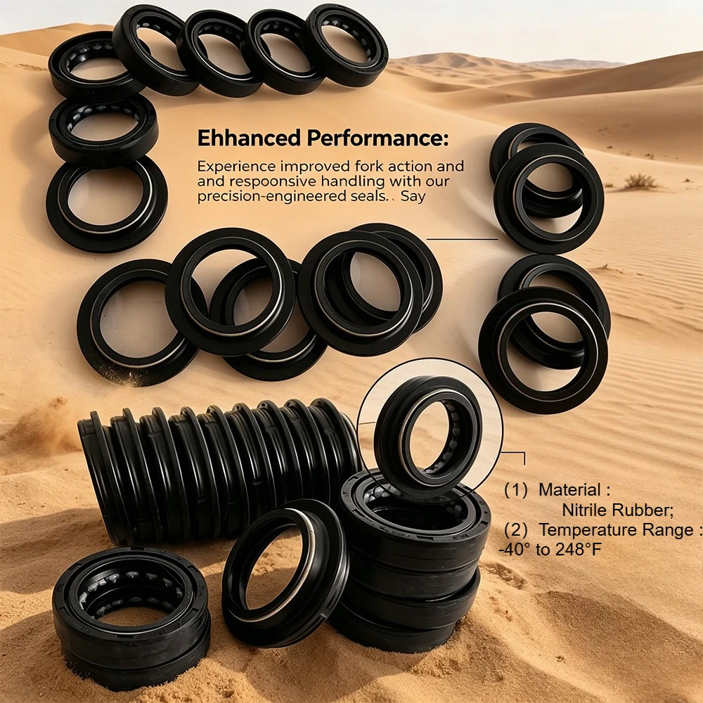 

Motorcycle Front Shock Absorber Fork Damper Oil Seal & Dust Cover For Kawasaki Ninja ZX-6R ZX6R ZX 6R 2008