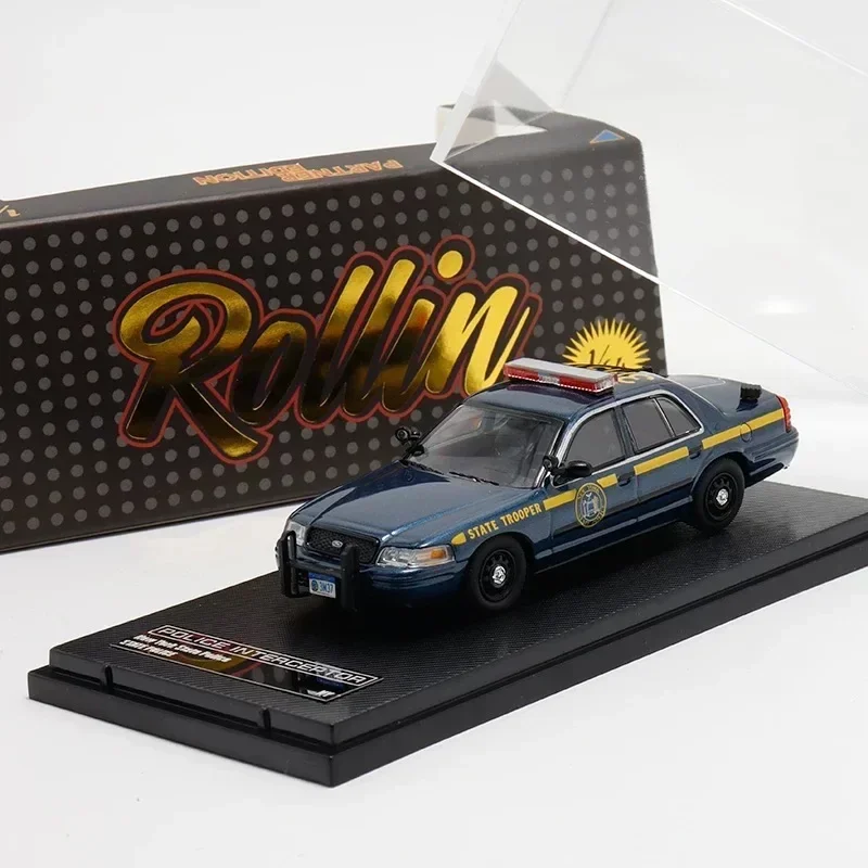 Rollin 1:64 Ford Crown Victoria Interceptor Emergency Vehicle