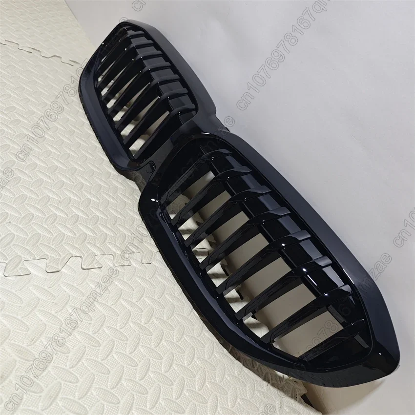 Single Slat Racing Grills For BMW 3 Series G20 G21 318i 320i M340i 2019-2022 M-Pack Gloss Black Front Bumper Kidney Grill Grille