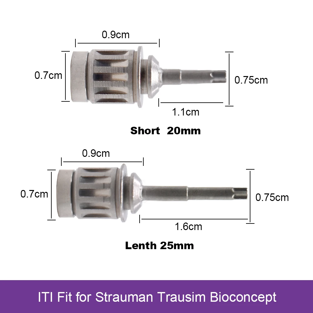 Kit Universal de destornilladores de torsión para implantes dentales, herramientas de reparación de implantes de odontología, destornilladores de