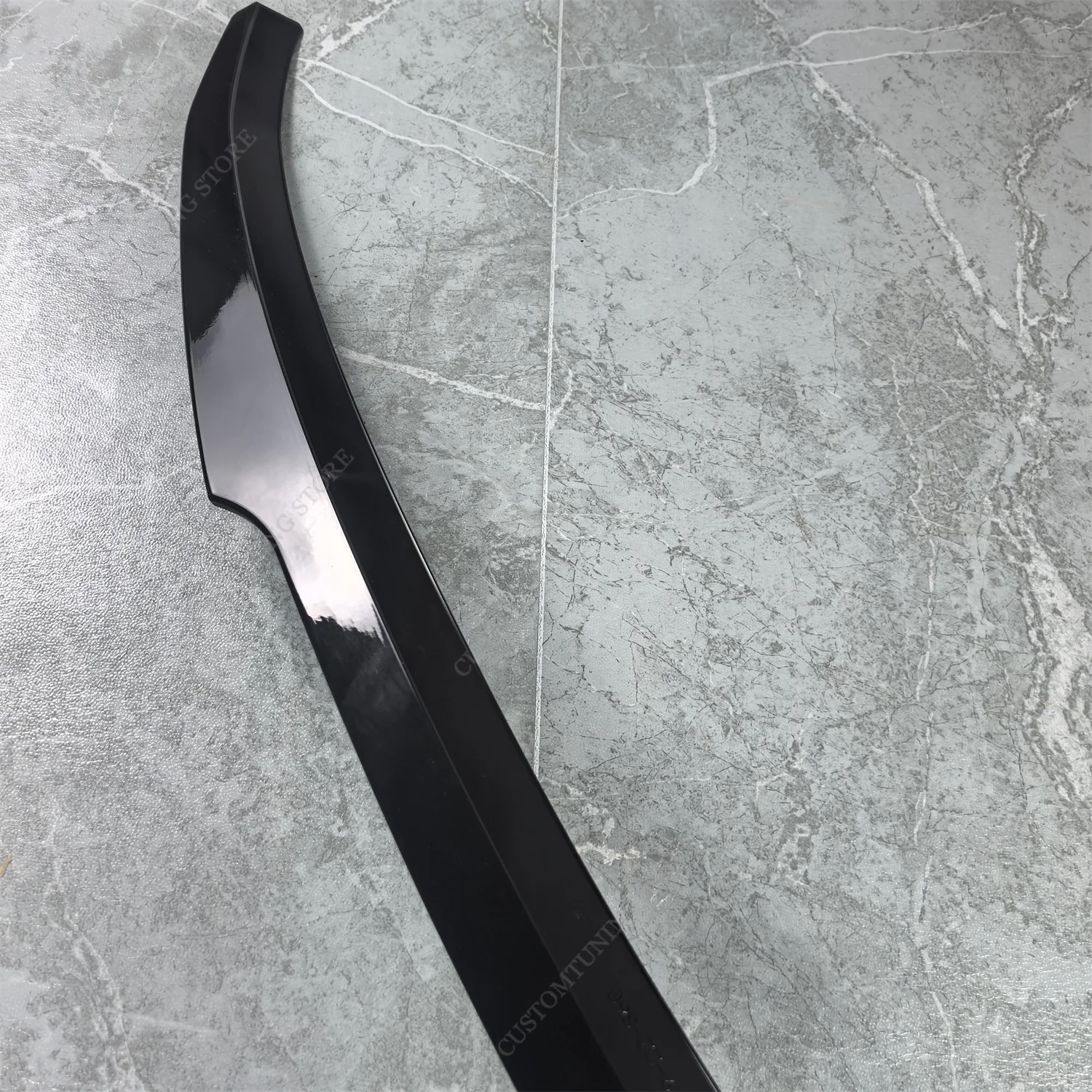 For Volvo S60 MK3 R-Desigh 2019-2026 Gloss Black Max Style ABS Rear Spoiler Caps Rear Trunk Tail Wing Bodykits Tuning view 6