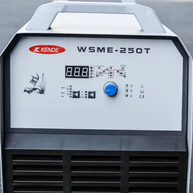 KENDE المحمولة IGBT التكنولوجيا 3PH عالية التردد الألومنيوم آلة لحام لحام نبض TIG التيار المتناوب تيار مستمر WSME 250 #3