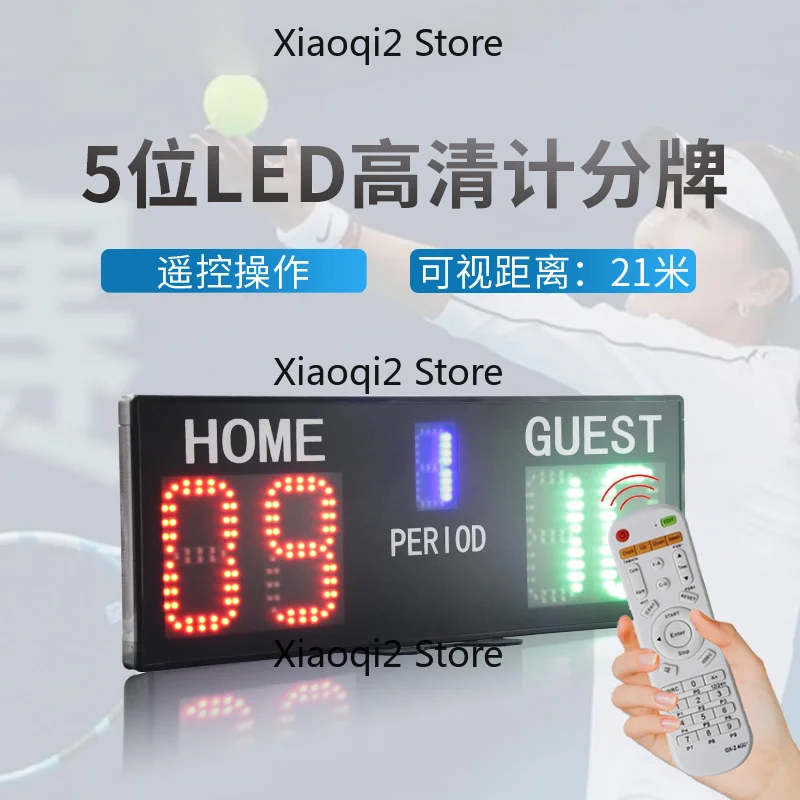 New Digital Scoreboard for Matches and Training, Multi-Game Score, Convenient Remote-Controlled Scoreboard