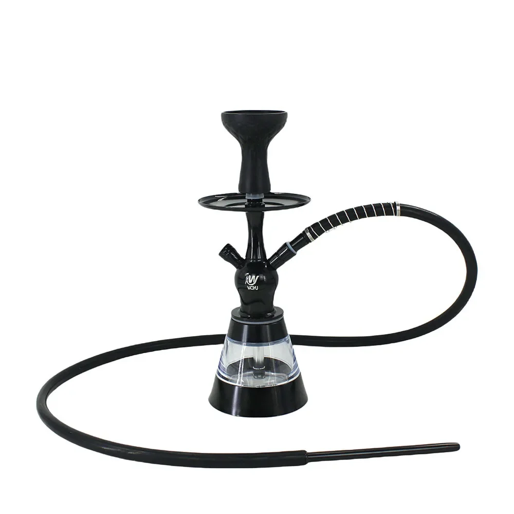 

Arab Aluminum & Acrylic Hookah Set - Exquisite Bar Hookah with Premium Accessories - Stylish Smoking Pipes for Modern Shisha