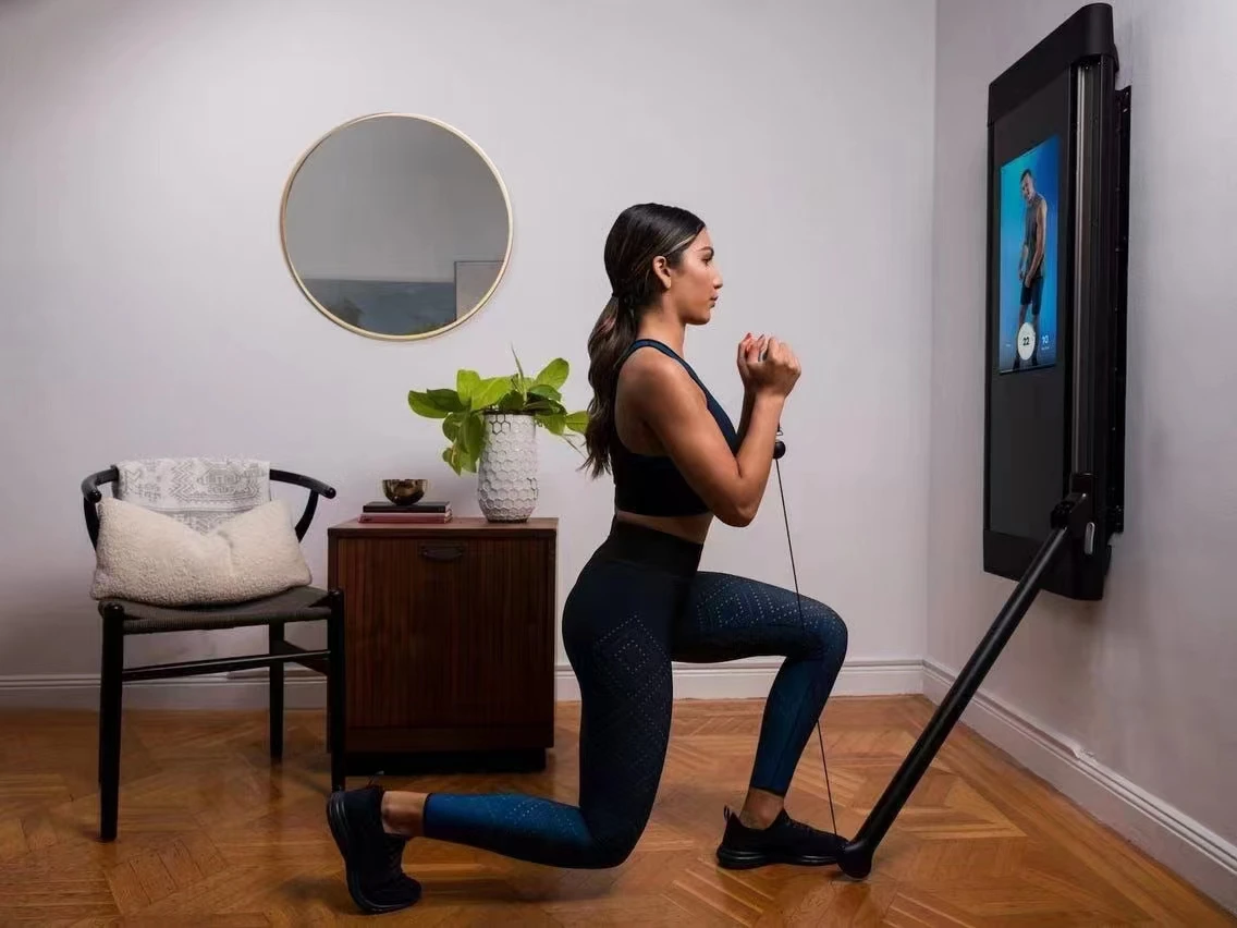 Touch Screen Wall-Mounted Steel Arm Fitness Equipment Comprehensive Intelligent Trainer