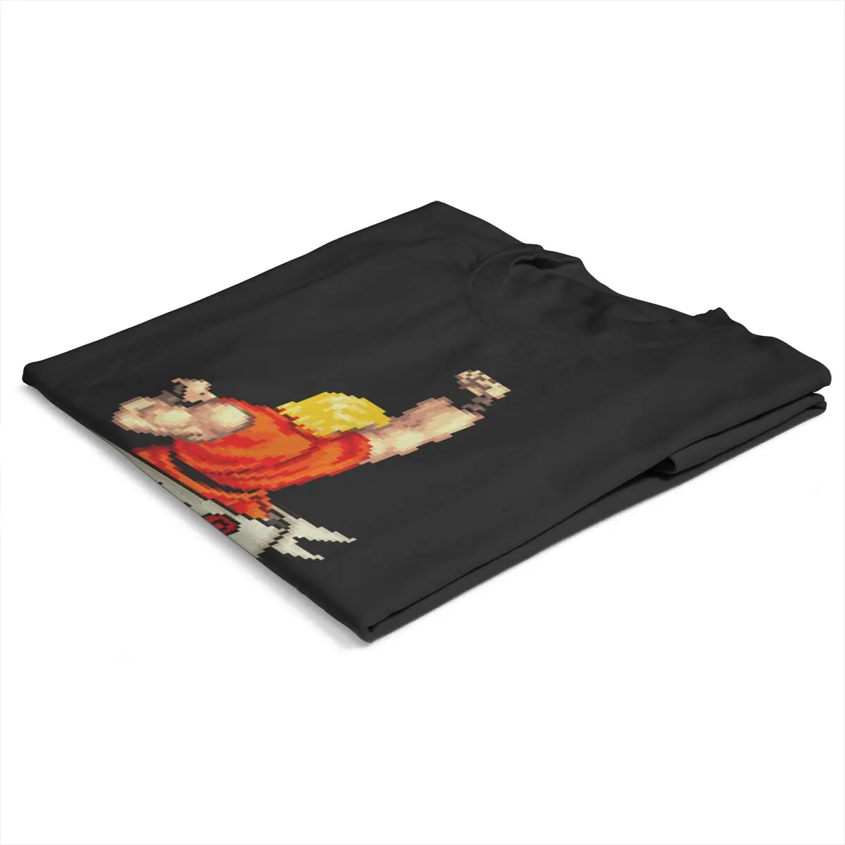 ريترو اركيد لعبة مقاتل الشارع الملاكمة تي شيرت ، قطن ، ملابس ، مضحك إلى الأمام ، لأسفل ، لكمة ، فكرة كين ، هدية #4