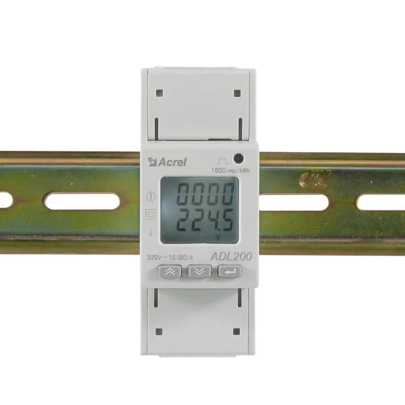 MID Single Phase AC Electric Meter RS485 Modbus-RTU For EV Charger