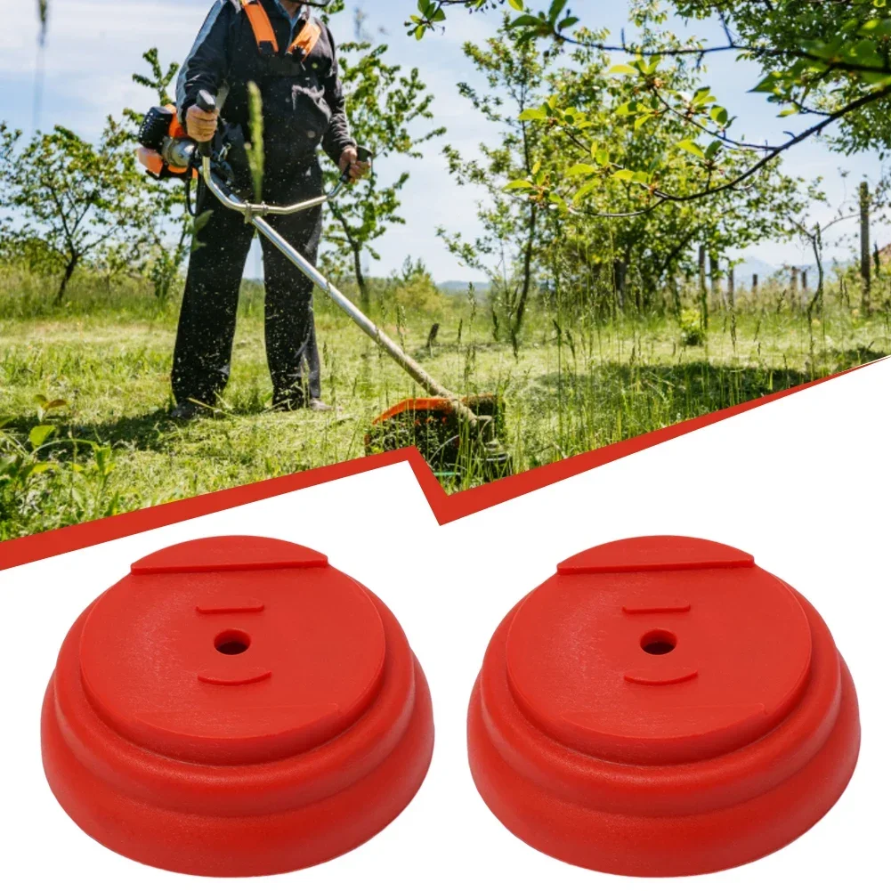 Garden Power Tools Plastic Cover 1PC/2PCS Accessories Brush Cutter Button Cap Grass Trimmers Plastic Brand New