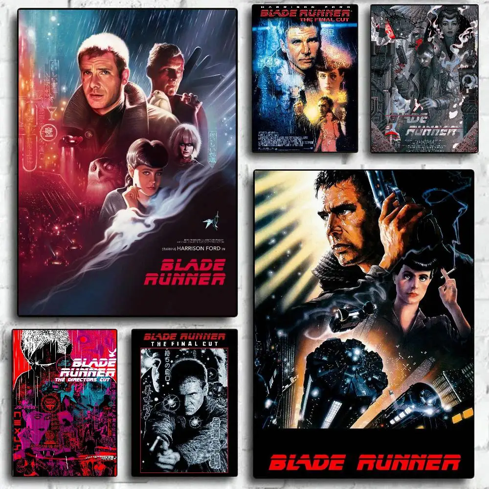 Blade R-Runner 1982 Classic Movie Art Sticky Wall Waterproof Home Living Room Bedroom Bar Aesthetic Decoration