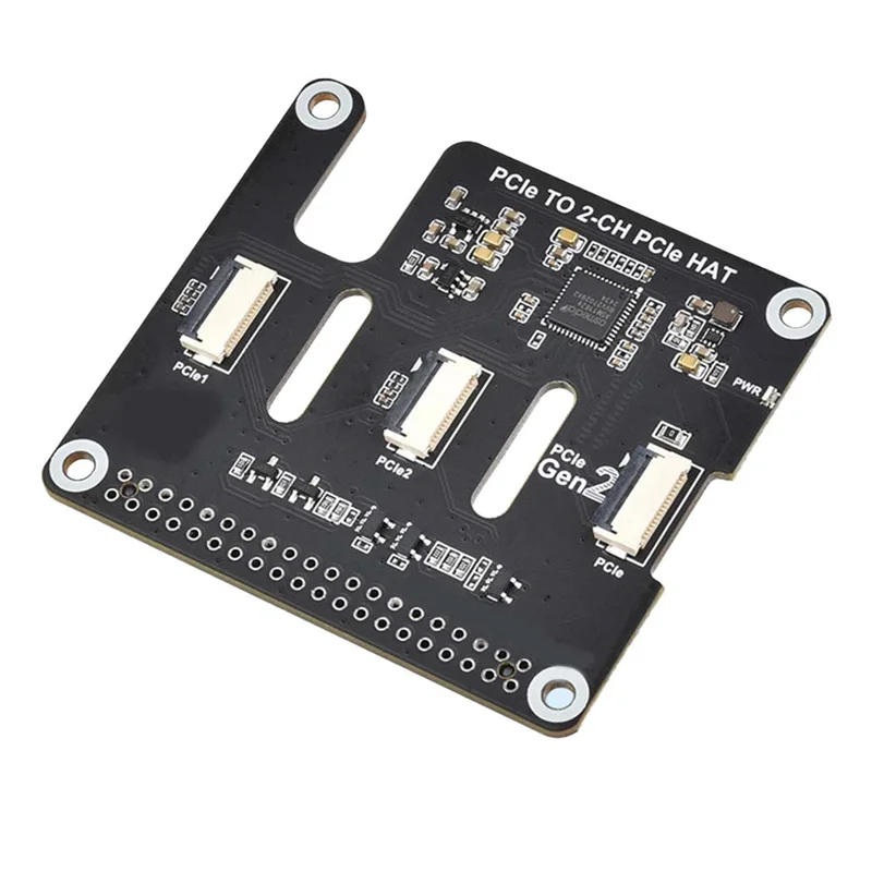 

Ведущая плата расширения для Raspberry Pi 5 Pcie Toffc, двухканальная плата расширения Pcie FFC, высокоскоростная производительность