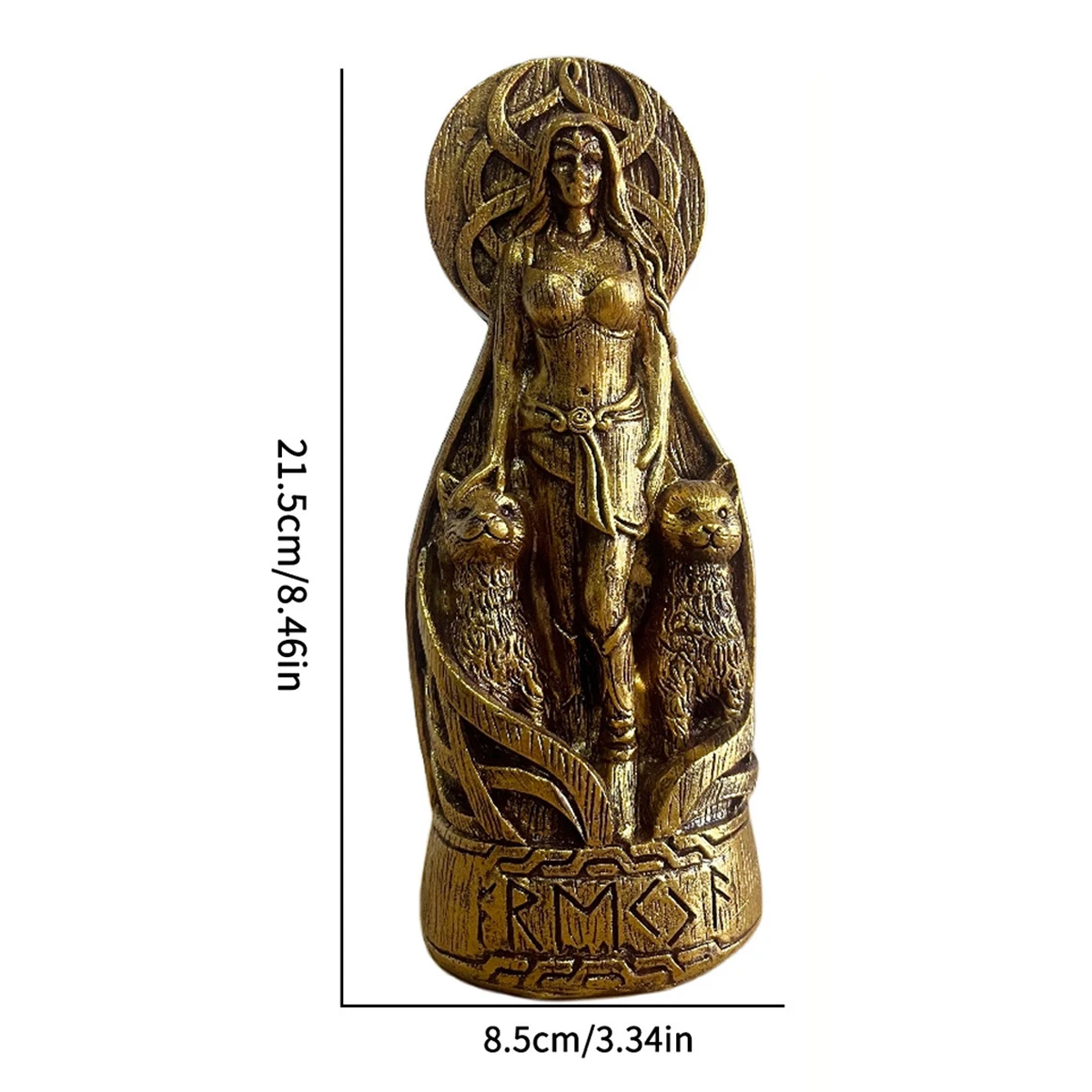 1 Piece of Freya Goddess Decoration, Resin Statue Handicraft, Suitable For Desktop, Home Decoration, Garden Decoration